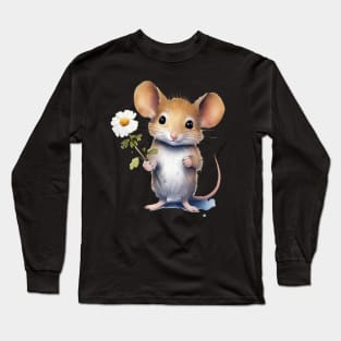 Cute mouse Long Sleeve T-Shirt